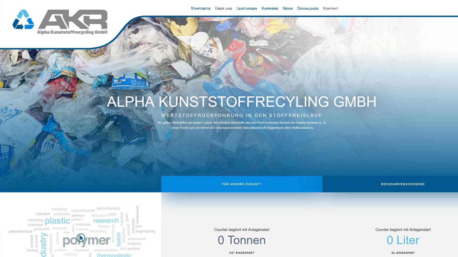 AKR GmbH Kunststoffrecycling – Referenz