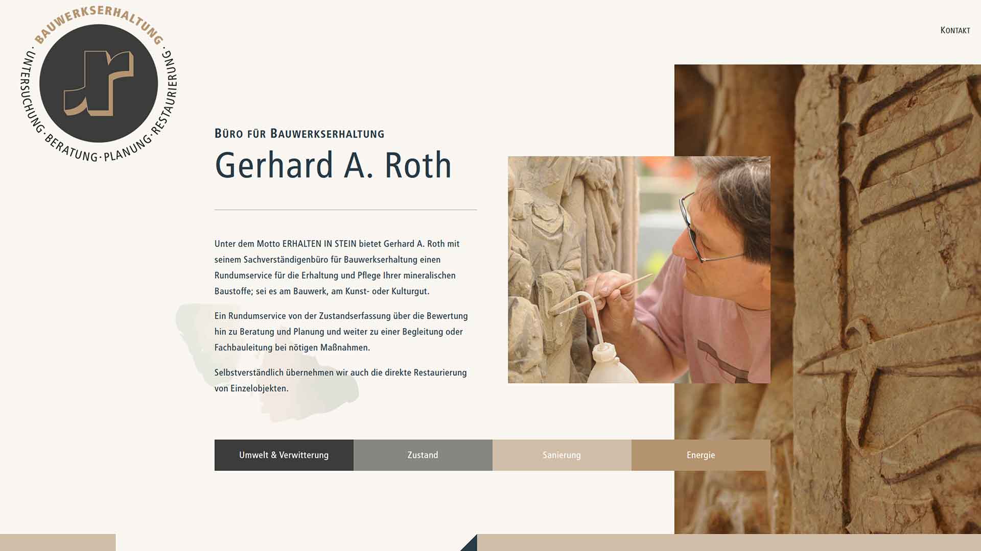 Bauwerkserhaltung Gerhard Roth – Referenz