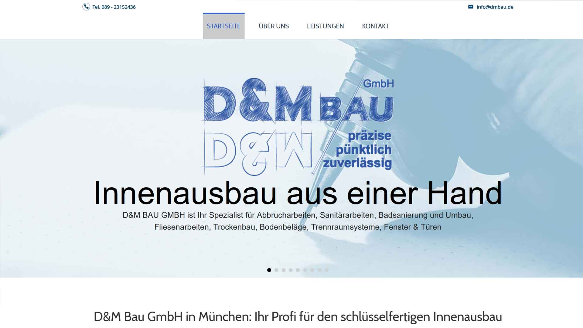 D&M Bau GmbH – Referenz