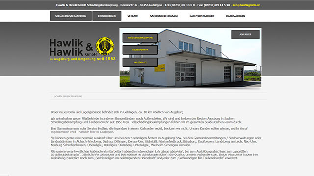 Hawlik & Hawlik GmbH – Schädlingsbekämpfer – Referenz