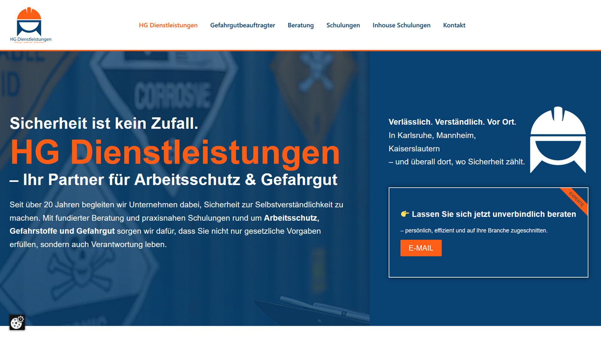 HG Dienstleistungen – Gefahrgutbeauftragter – Referenz