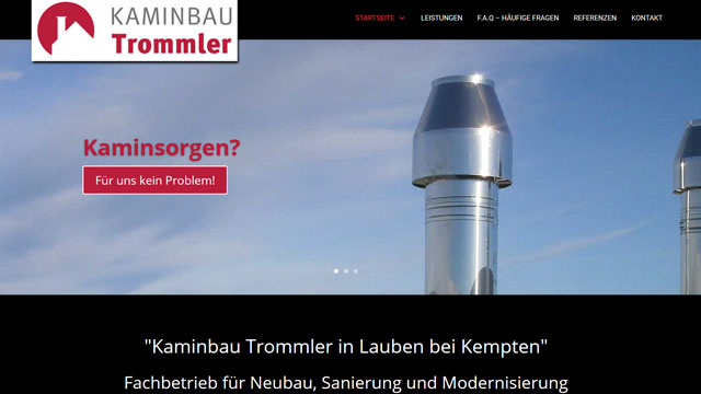 Kaminbau Trommler – Referenz
