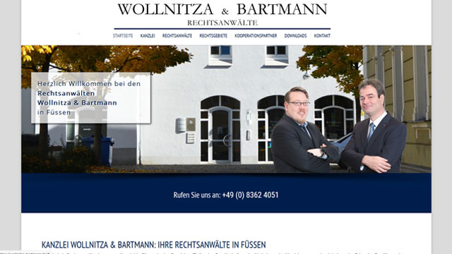 Kanzlei Wollnitza & Bartmann – Referenz