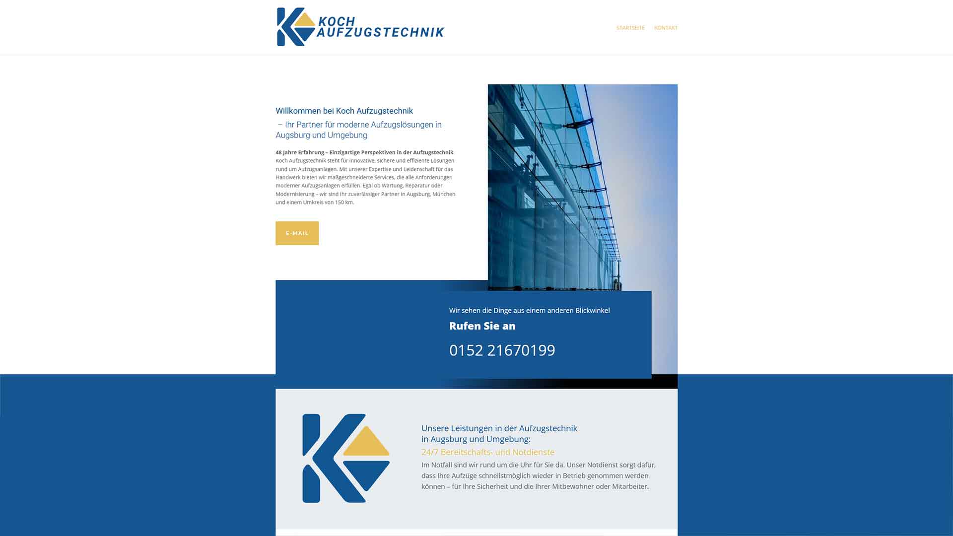 Koch Aufzugstechnik eGbR – Referenz