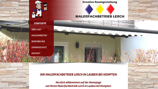 Malerfachbetrieb Lerch – Referenz