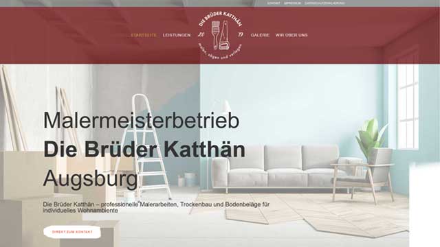 Malermeisterbetrieb Gebrüder Katthaen – Referenz