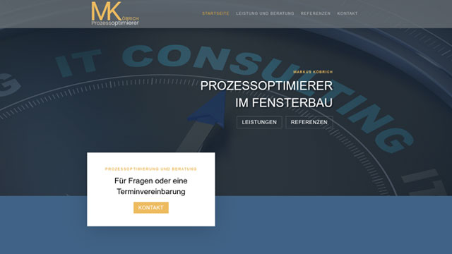 Markus Koebrich – Prozessoptimierer im Fensterbau – Referenz