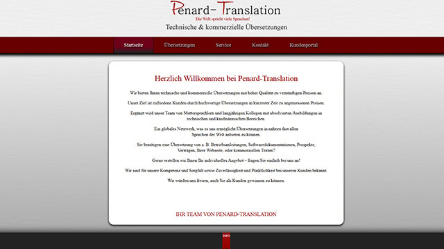 Penard Translation – Referenz