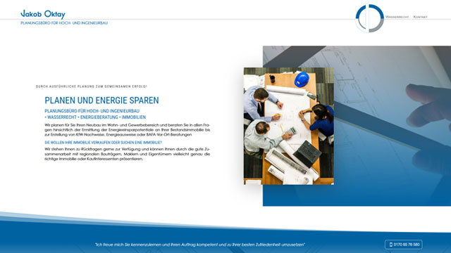 Planungsbüro Jakob Oktay – Referenz
