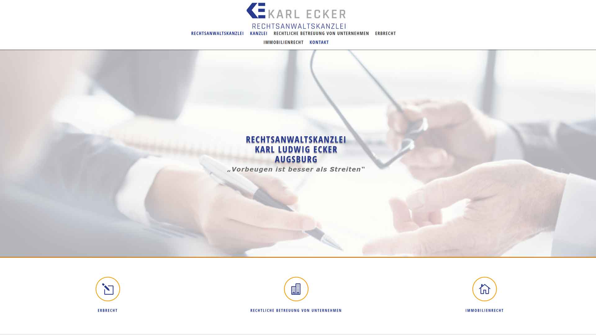 Rechtsanwalt Dr. Karl Ecker – Referenz