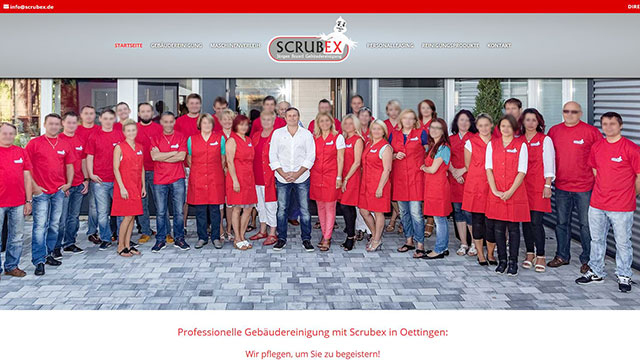 Scrubex Gebäudereinigung – Referenz