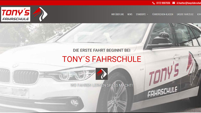 Tony's Fahrschule – Referenz